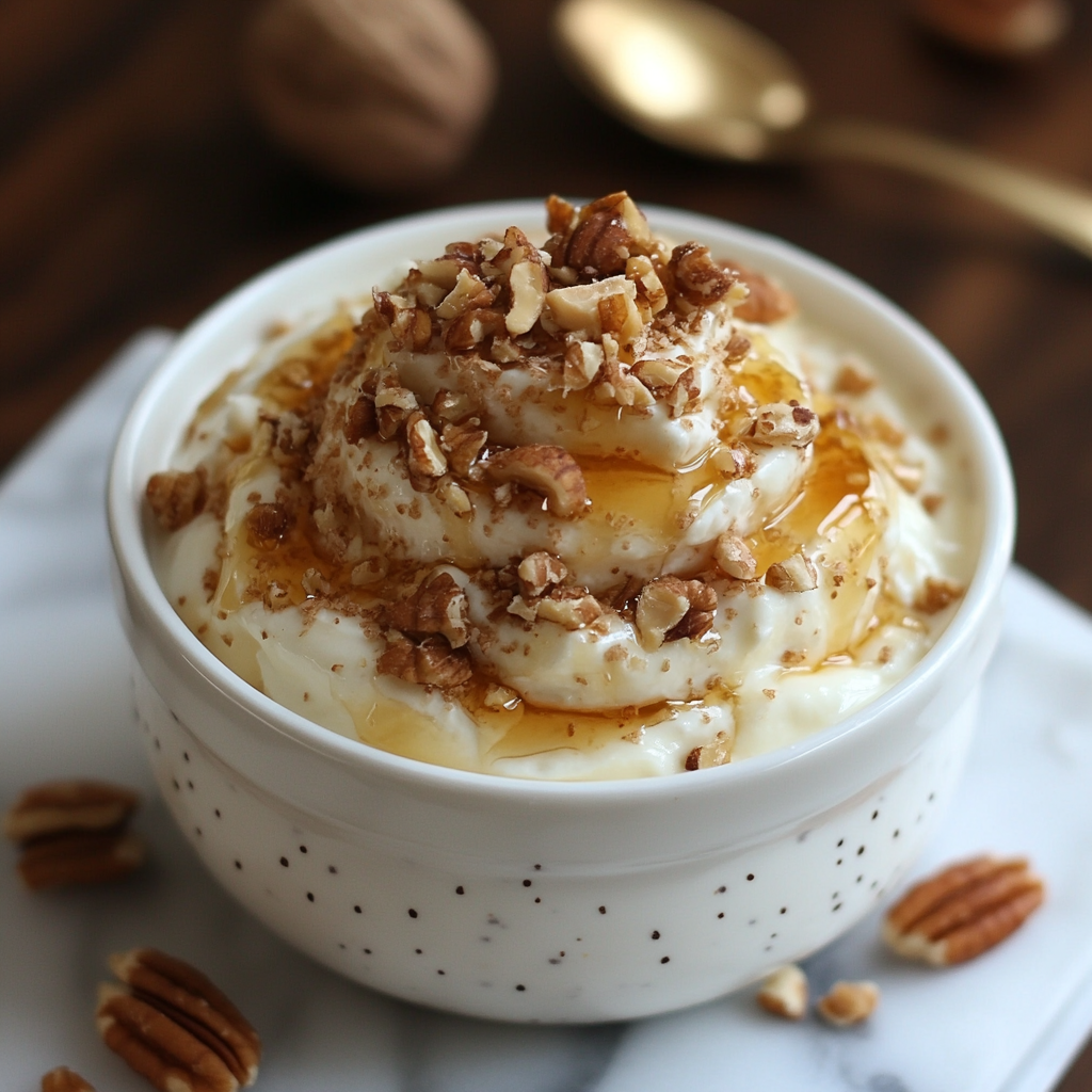 Greek Yogurt Parfait with Honey and Nuts