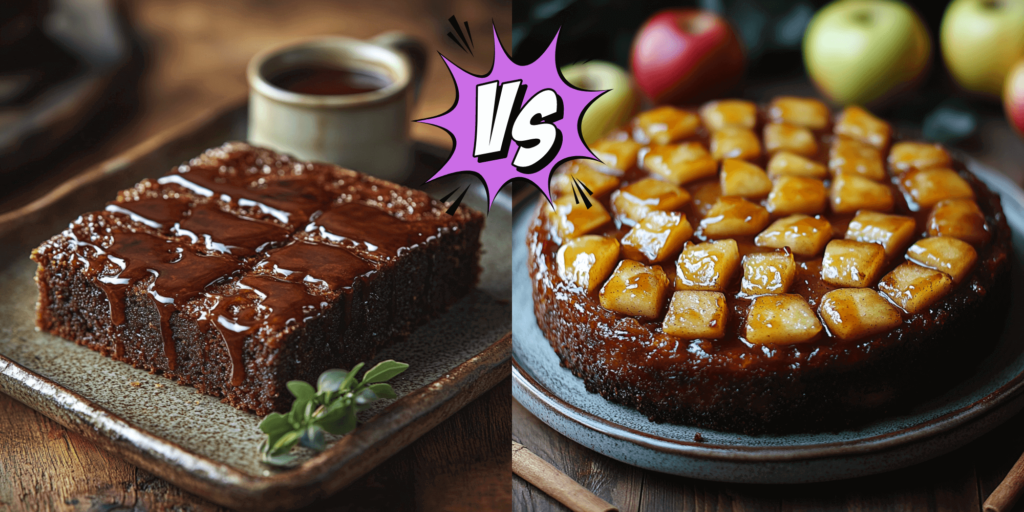 The Parkin Showdown: Apple Compote vs. Toffee Sauce!