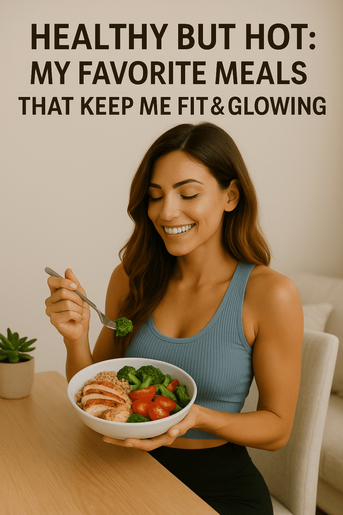 Healthy but Hot: My Favorite Meals That Keep Me Fit & Glowing