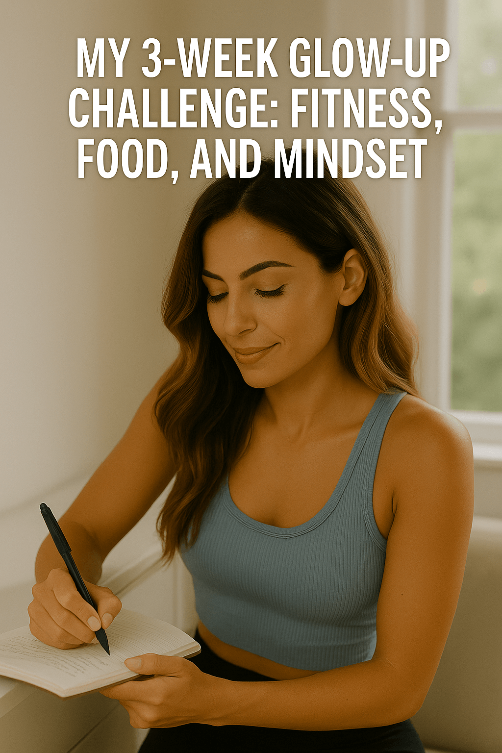 My 3-Week Glow-Up Challenge: Fitness, Food, and Mindset